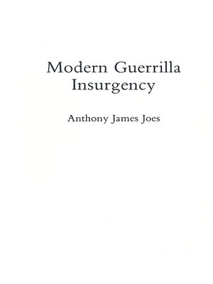 cover image of Modern Guerrilla Insurgency
